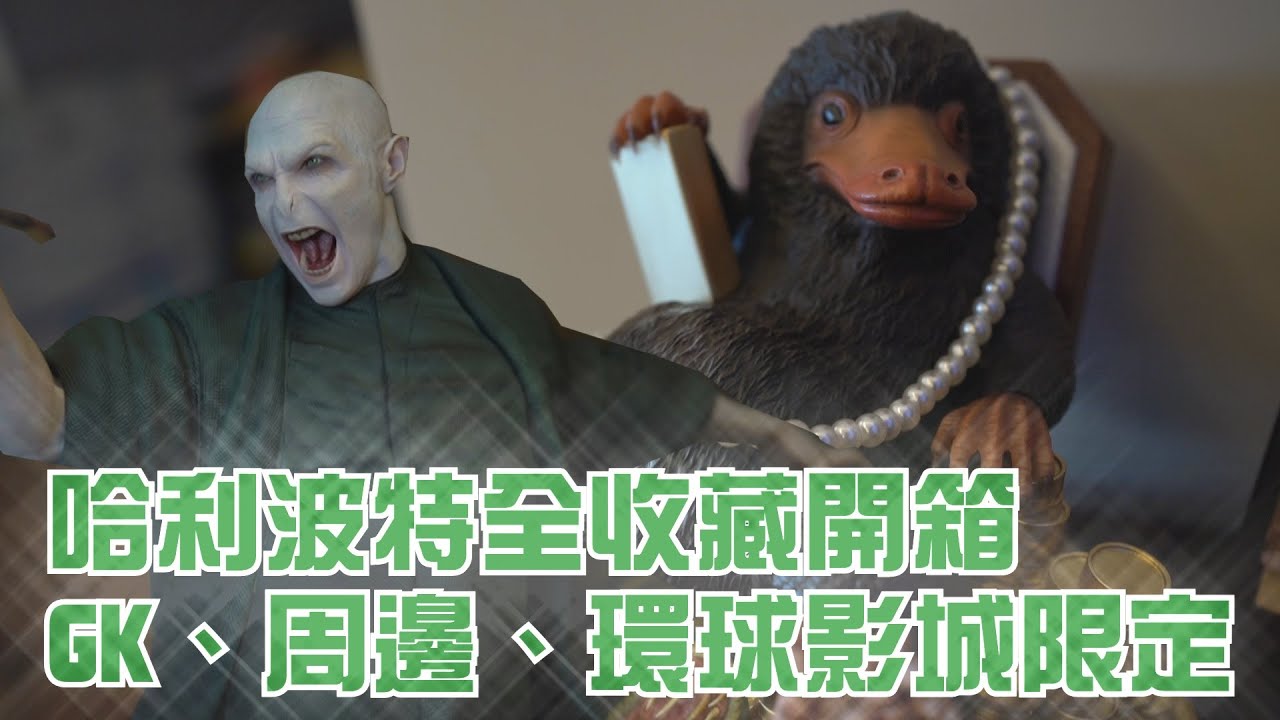 GK模型周邊...哈利波特全收藏開箱！這些是我全部的愛！【達爾】