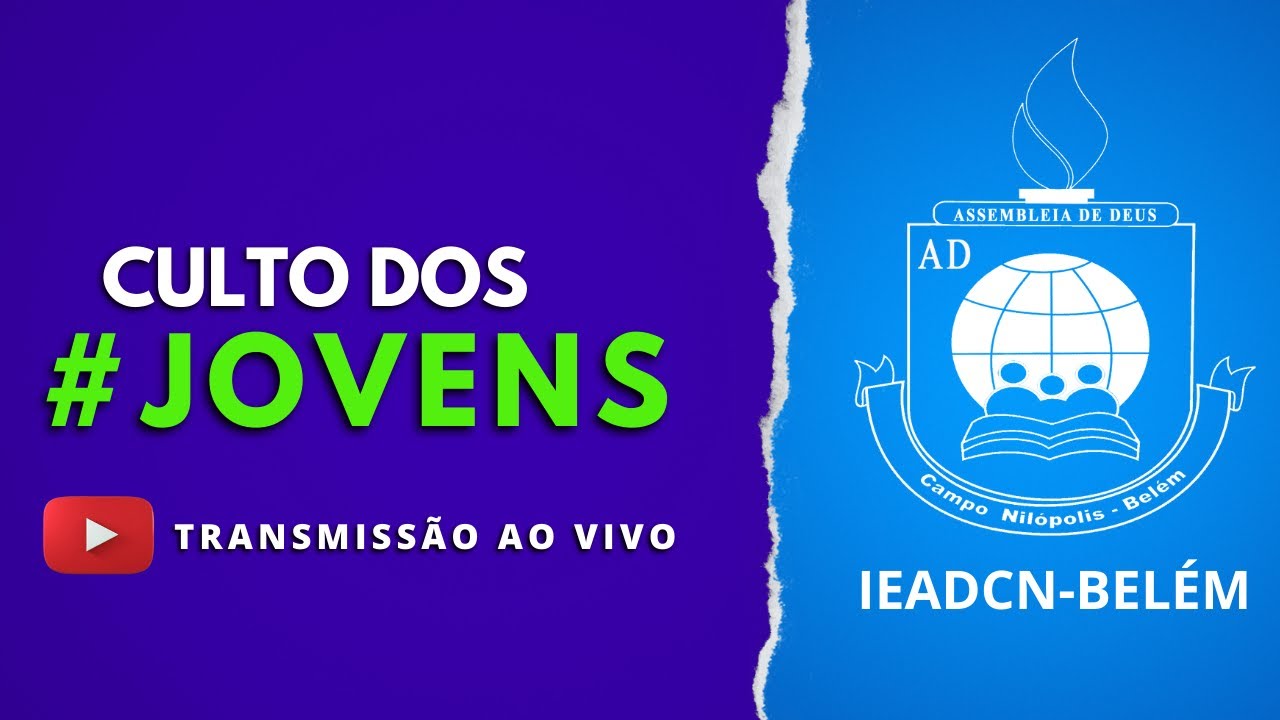 🔴 Culto dos Jovens  15/03/2026 #assembleiadedeus #cultojovem
