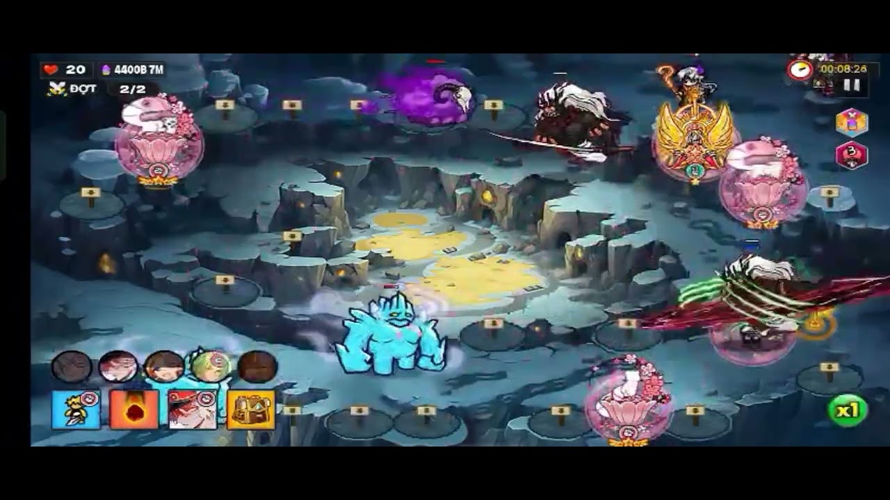 Hủy diệt war ko cần hell🙂/gold tower defence M #goldtowerdefence BUSIDO