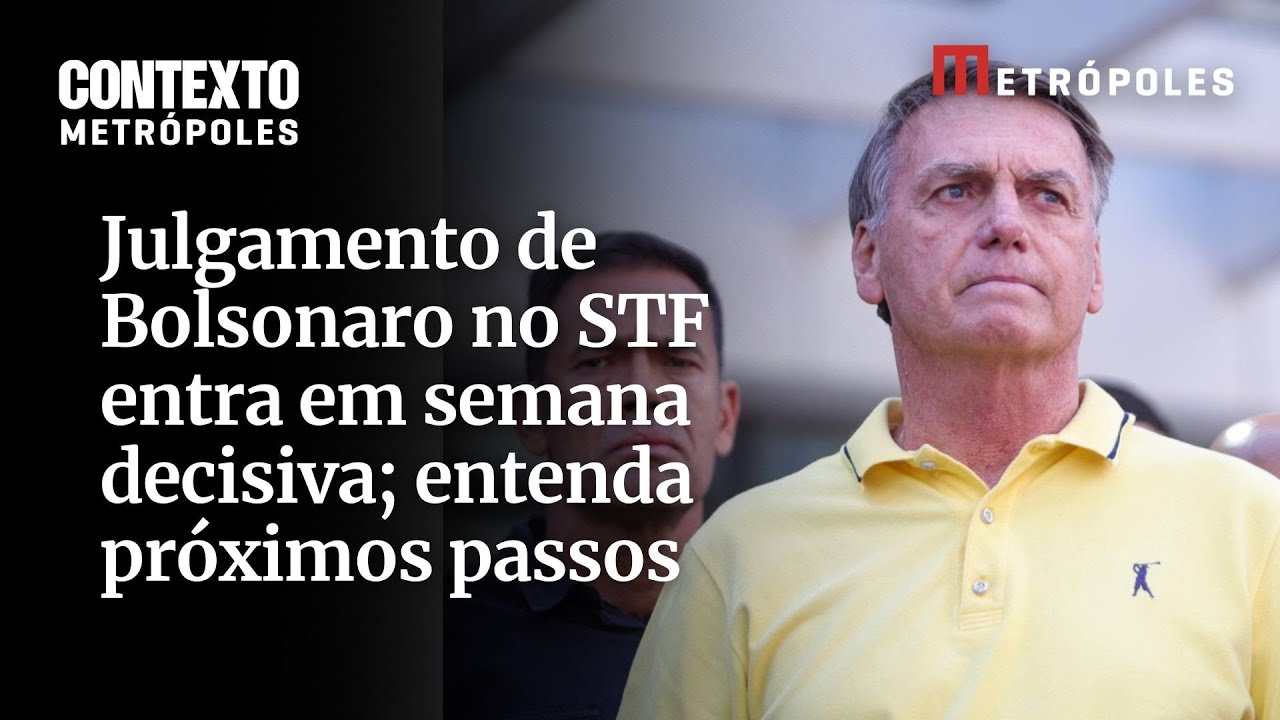 Julgamento de Bolsonaro no STF entra em semana decisiva; entenda pr&oacute;ximos passos