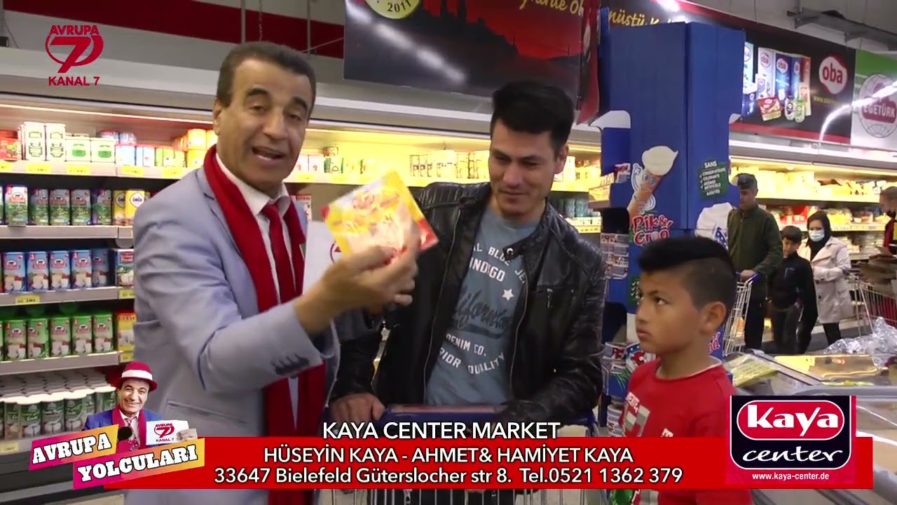 Avrupa Yolcuları - Kaya Center Market - Hüseyin Kaya - Ahmet & Hamiyet Kaya (Almanya)