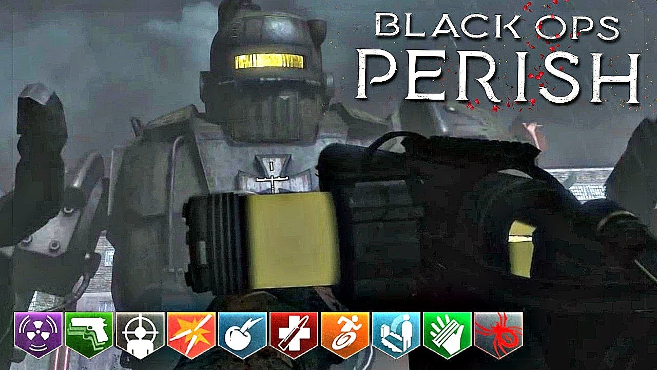 BLACK OPS CUSTOM ZOMBIES MOD TOOLS! | PERISH WITH A BUNCH OF CUSTOM WEAPONS!