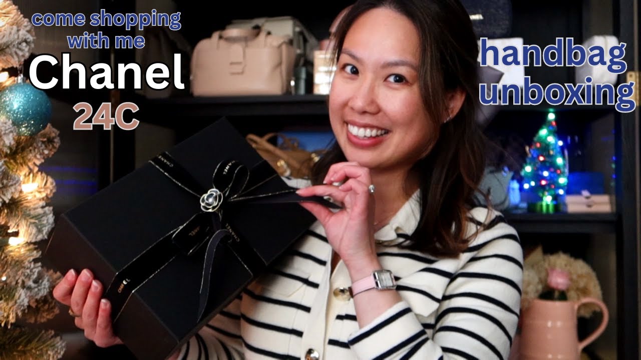 Chanel 24C | Handbag unboxing | come shopping with me