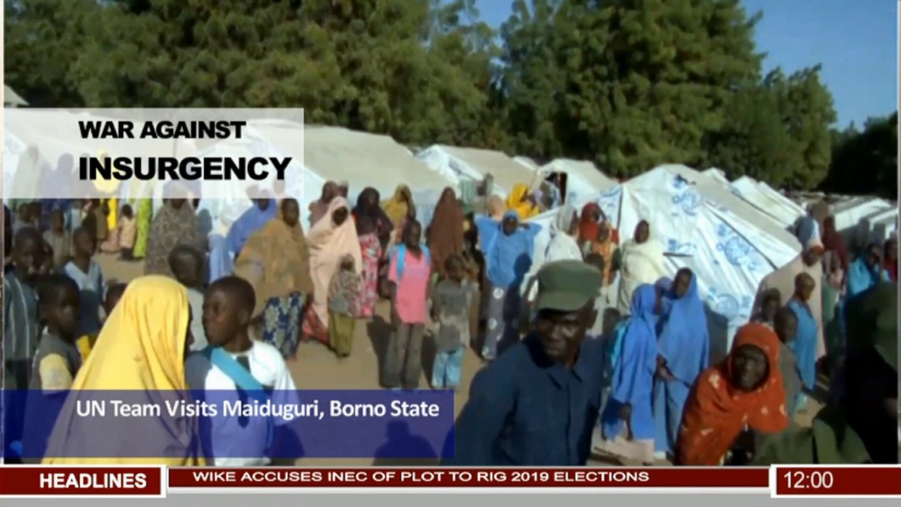 UN Security Council Visits Maiduguri, Borno State