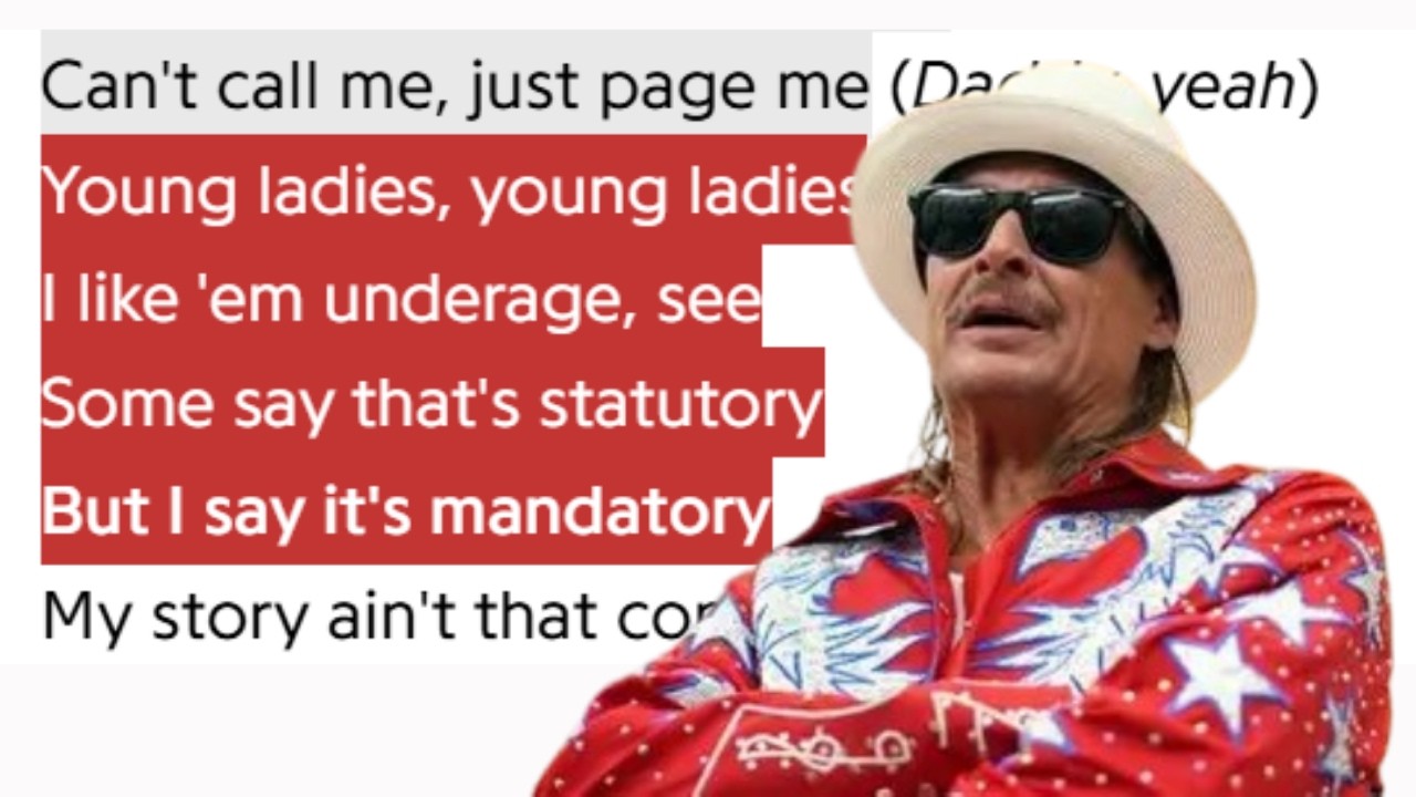 These Lyrics Did NOT Age Well.