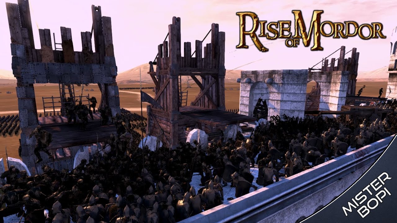 Siege of Minas Tirith [Rise of Mordor: Total War] - Gondor VS Mordor & Easterlings