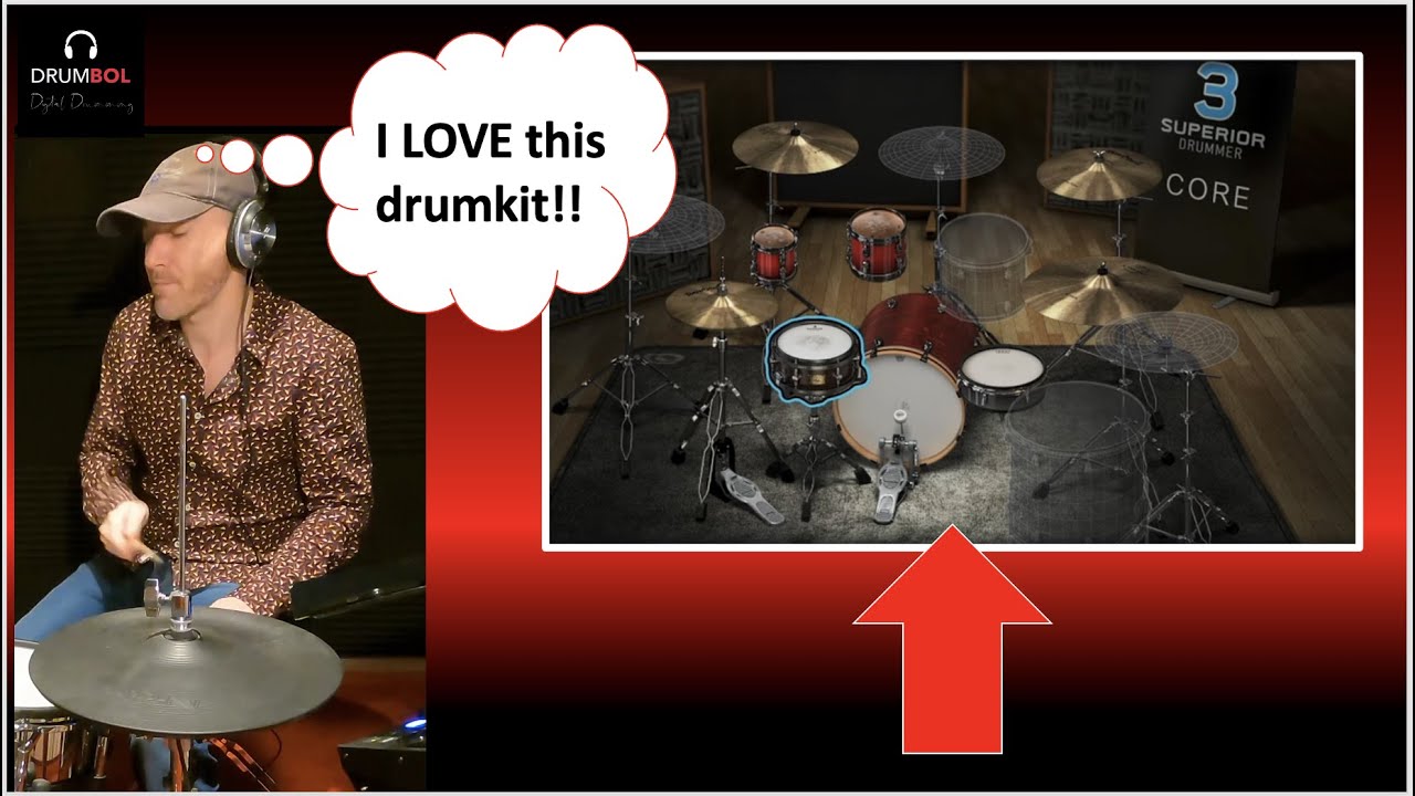 Playing the Tight and High Plate KIT  | Roland e-Drums w/ Superior Drummer