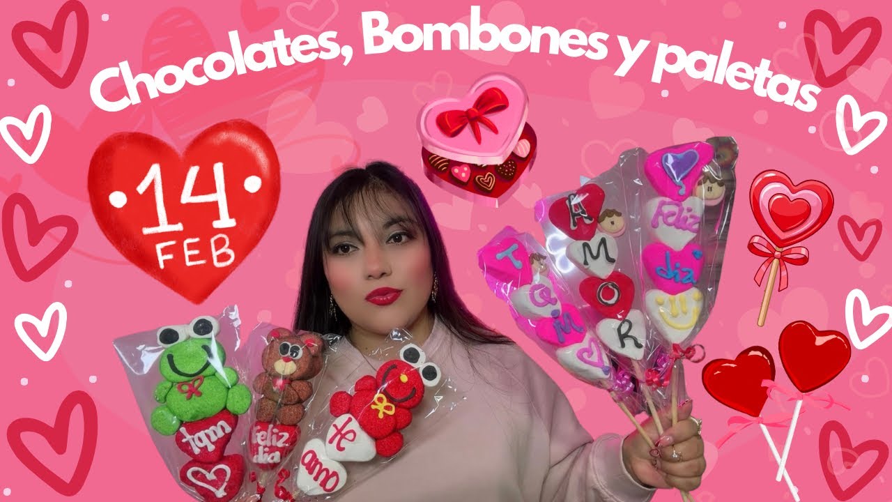 Chocolates Bombones❤️Dulces desde $1.0 Pesito para Temporada de Amor y Amistad😍14 de Febrero❣️🥰✨