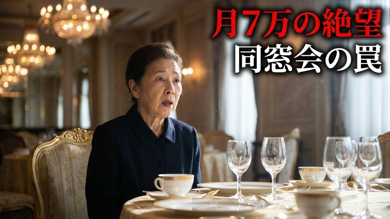 75歳、月7万の現実。同窓会で突きつけられた残酷な格差