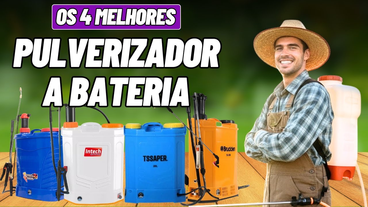 [TOP 5 PULVERIZADOR A BATERIA] Qual o Melhor Pulverizador a Bateria? Pulverizador Bomba Costal 20L