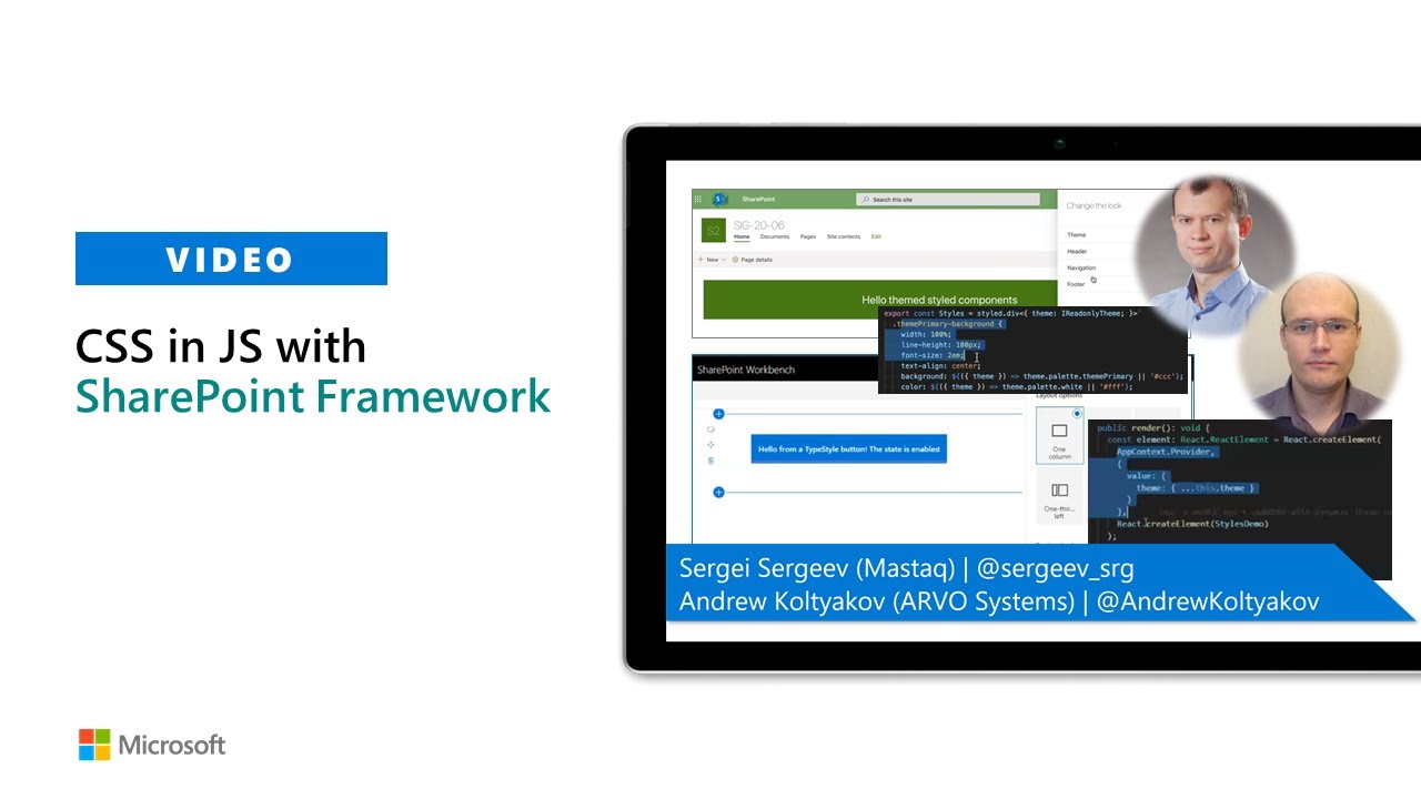 CSS in JS with SharePoint Framework