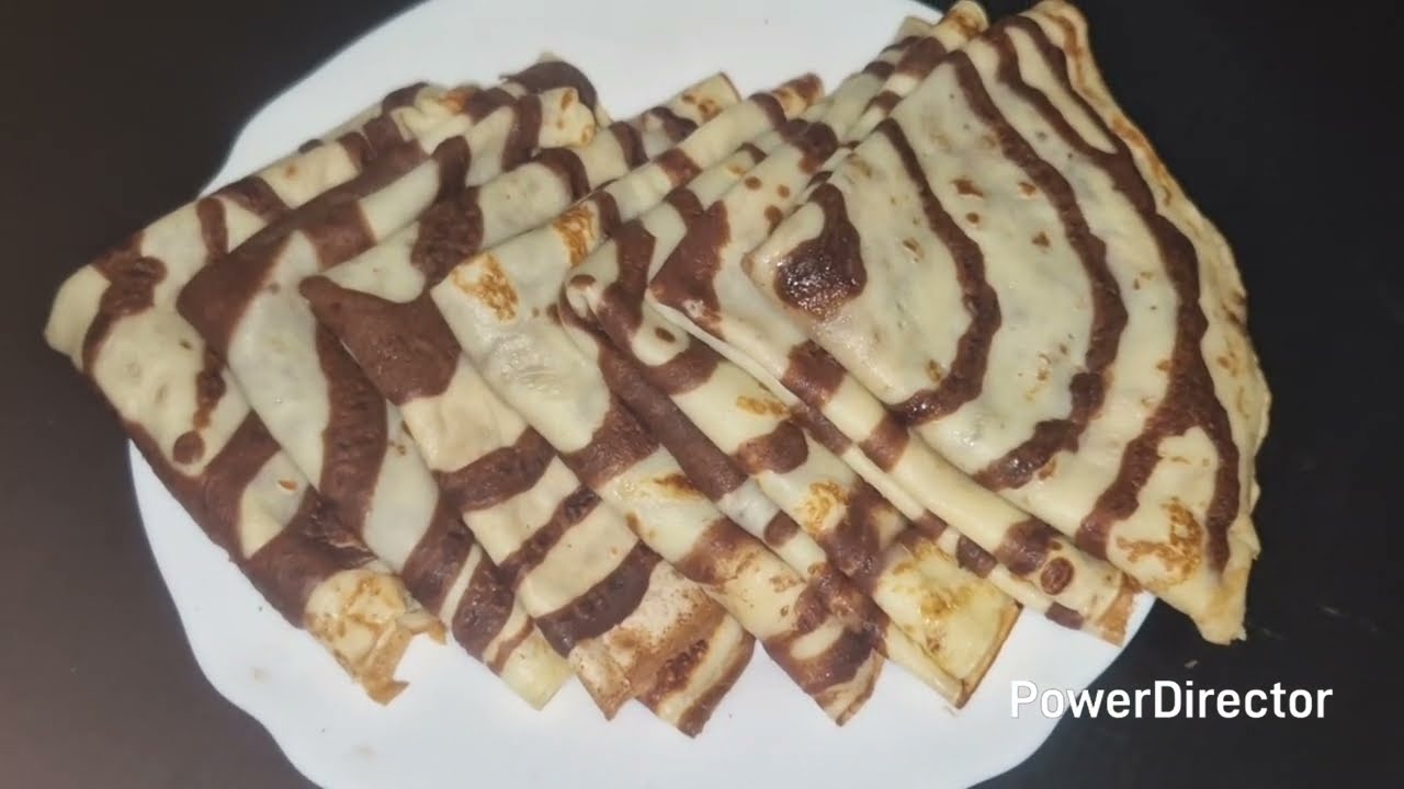 Crêpes au chocolat: recette facile et rapide 