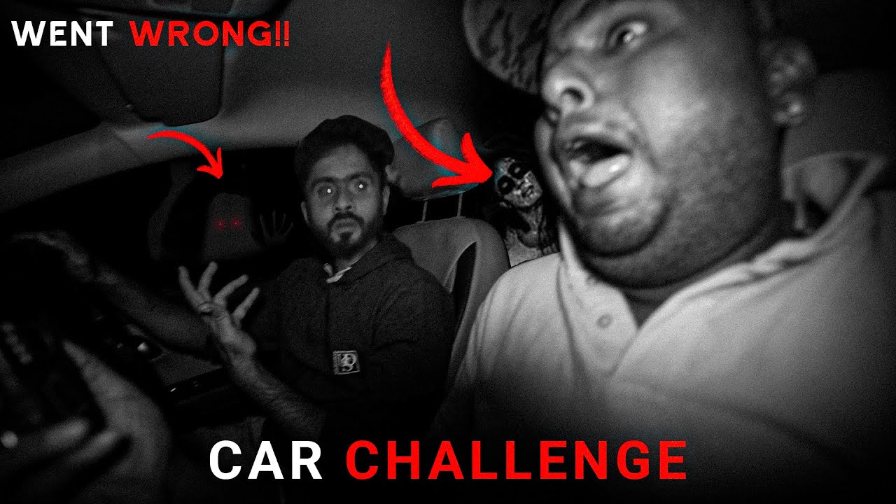 Car Challenge in Extremely Haunted Forest ( Went Wrong )
