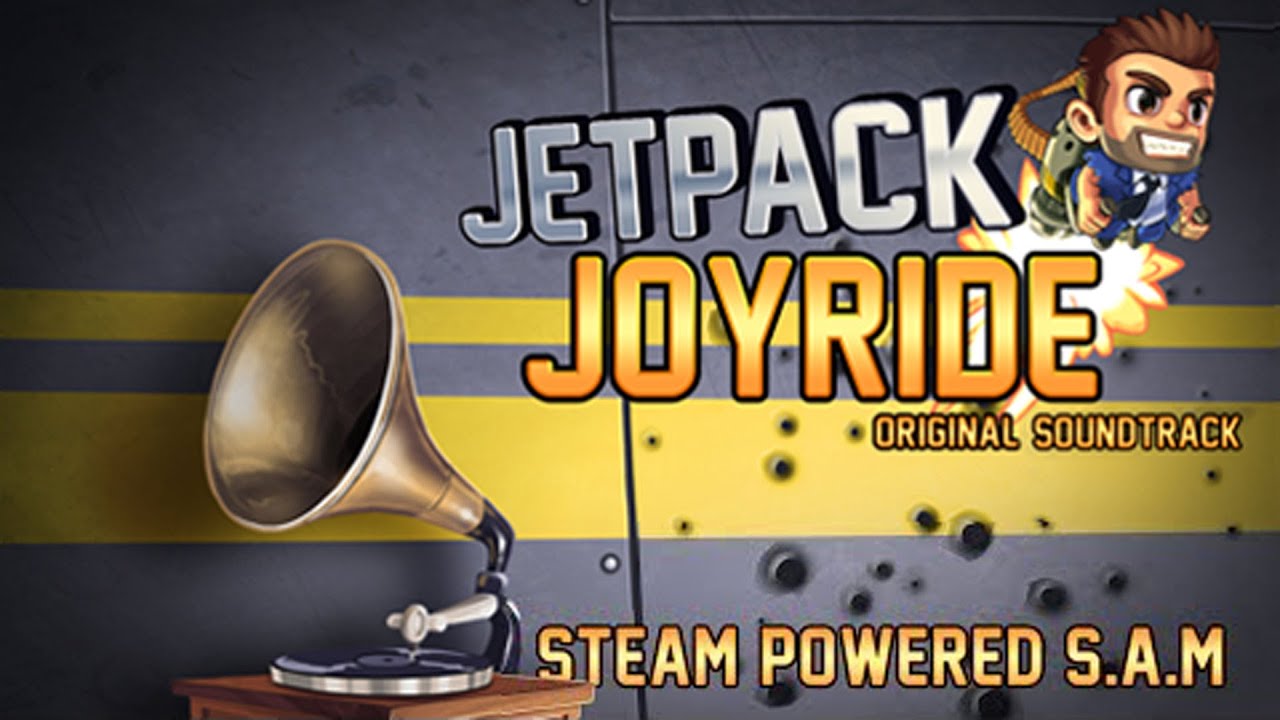 Jetpack Joyride OST 🎼🎹 - Steam Powered S A M 🚂☁