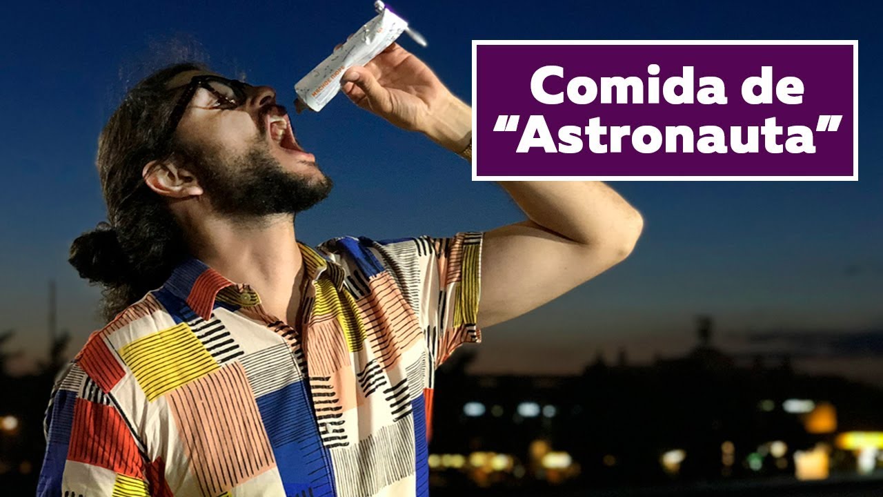 COMI COMIDA DE ASTRONAUTA NA RÚSSIA | VIAGEM | Mohamad Hindi