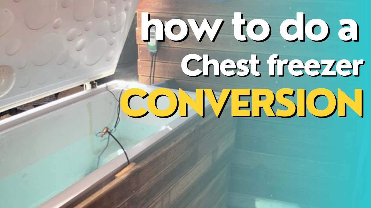 How to convert a chest freezer into an ice bath