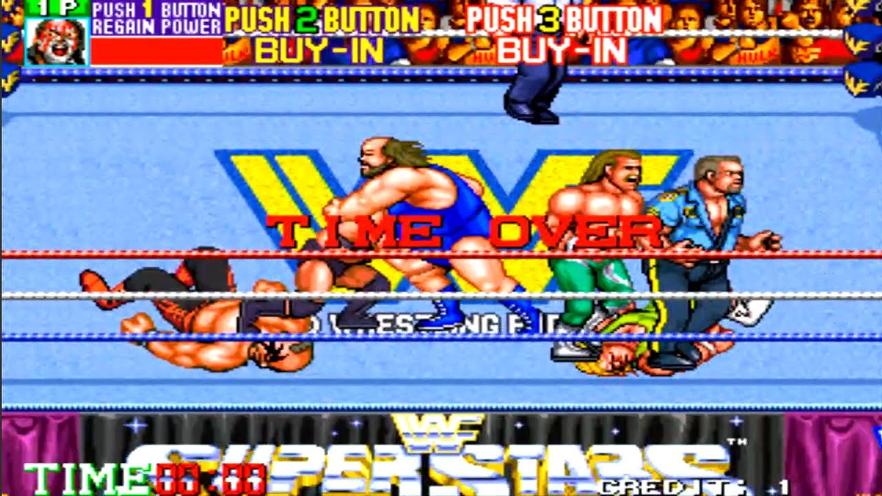 Son Playing Royal Rumble. Timer RAN OUT!