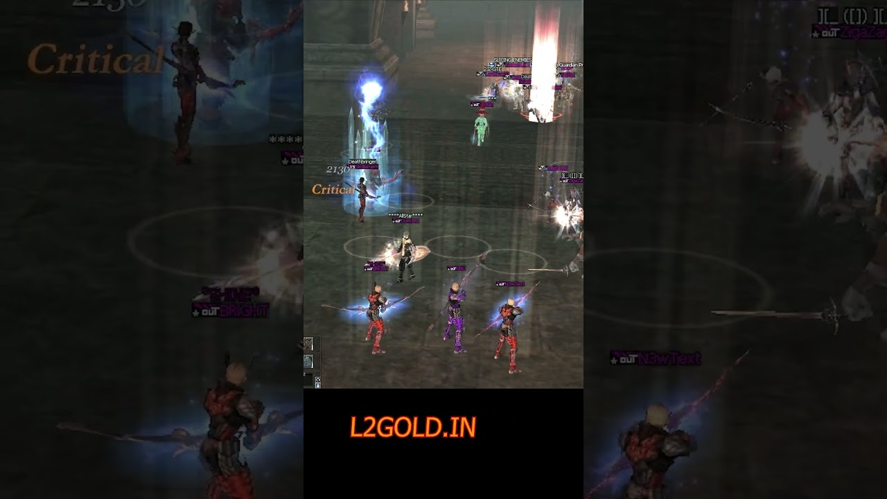 Archers vs Mages 🔥 | Epic PvP on L2Gold.in | Lineage 2 Interlude Short