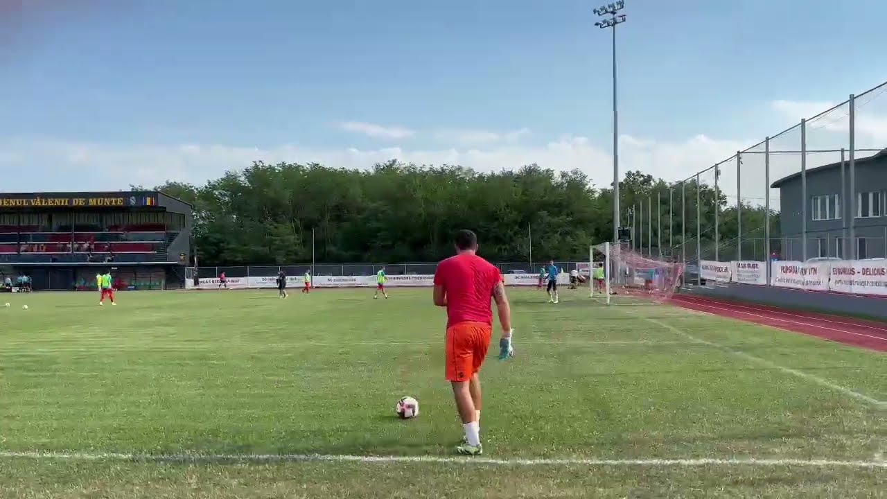 Stefan Cristian Georgescu goalkeeper 🧤 Crossing balls. Warmup training 24.07.2025 ⚽ 🧤