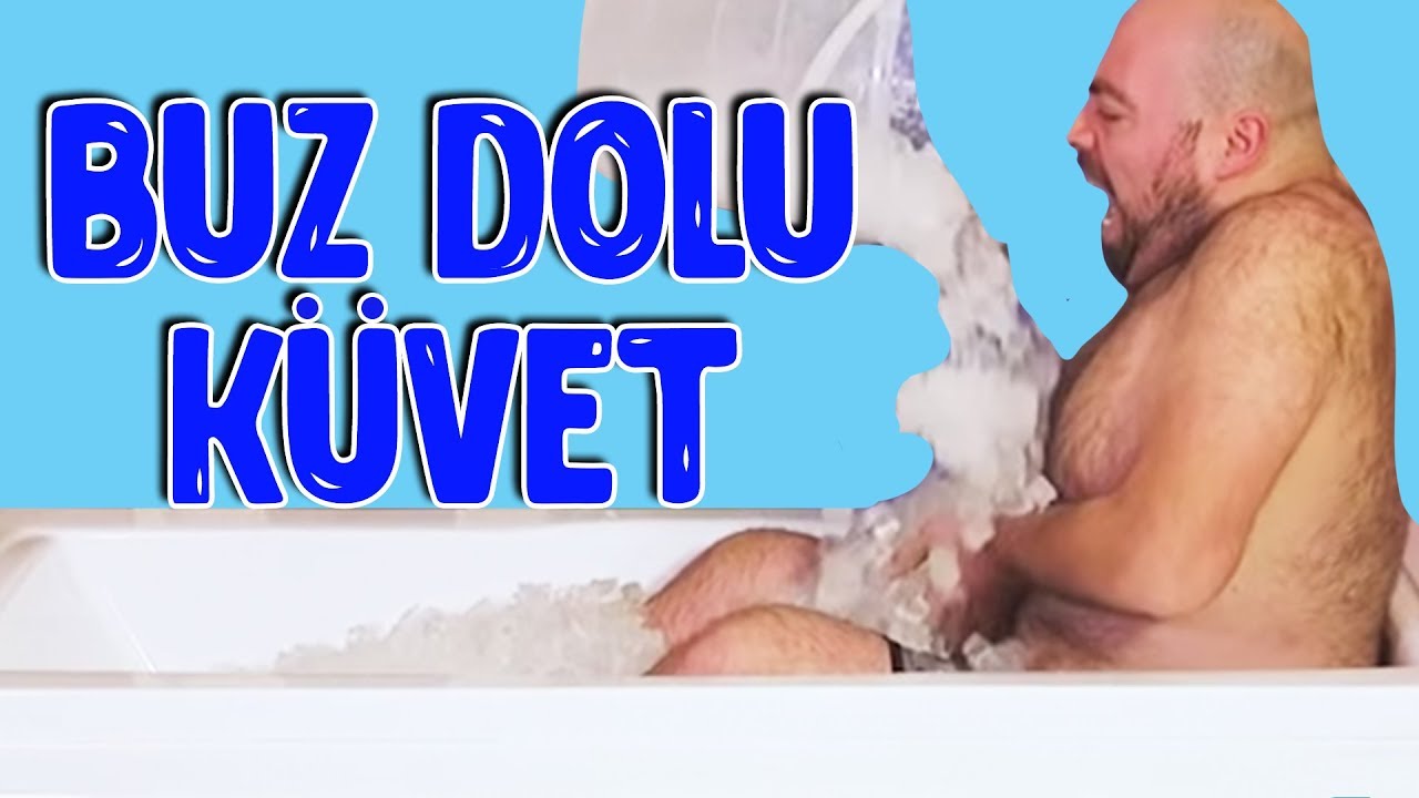 Buz Dolu Küvette En Uzun Süre Kim Dayanacak?