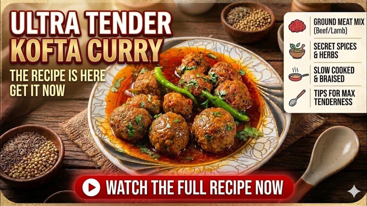 Delicious Meatball Curry Recipe | Perfect for Ramadan Dinner 🌙 | Fatima cooking and eat  | Cooking