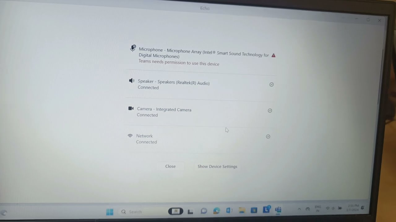 How to fix teams needs permission to use this device | Microphone Connected But Not Working
