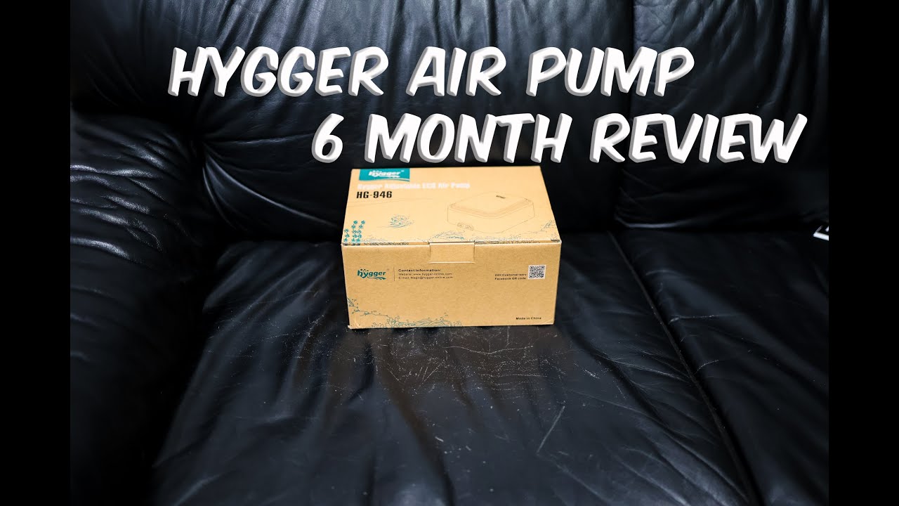 Hygger Eco Adjustable Air Pump HG- 946 - 6 month review
