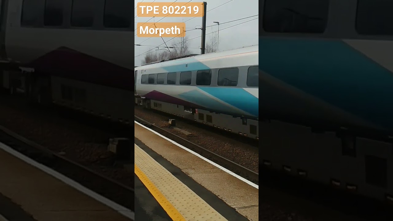 TPE 802219 Departs Morpeth with a long journey ahead!