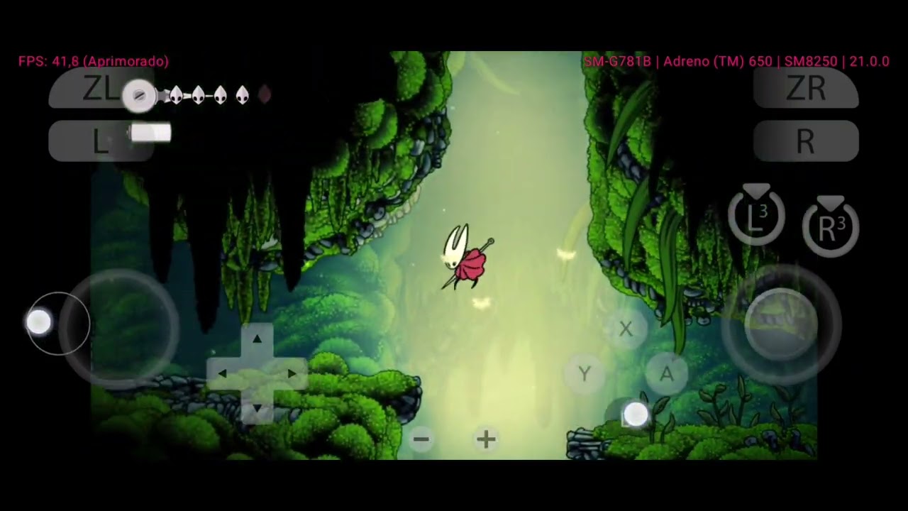Hollow Knight: Silksond Eden v0.0.4 r3 Sansung S20FE Snapdragon 865 128GB 6GB Ram