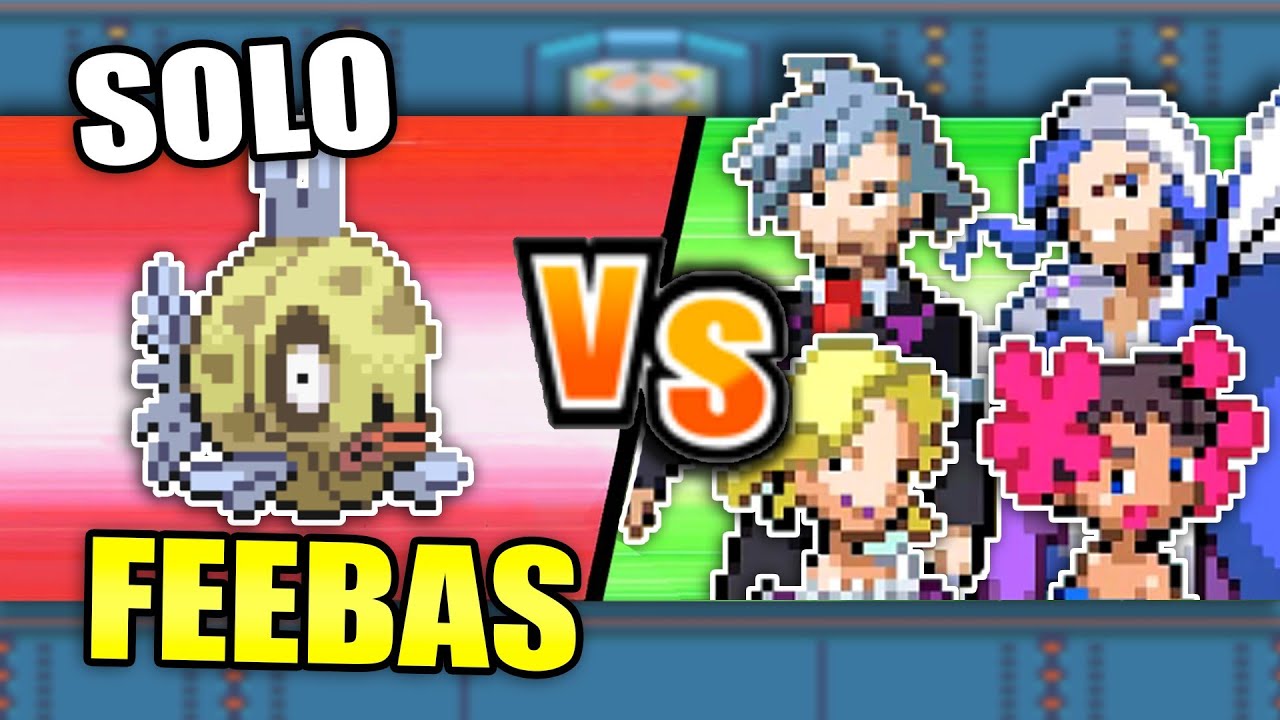 ¿Puedo Pasarme LA LIGA POKÉMON SOLO con FEEBAS?