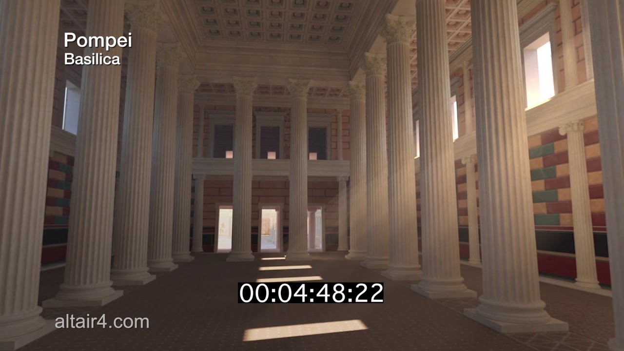 Panoview of Pompeii