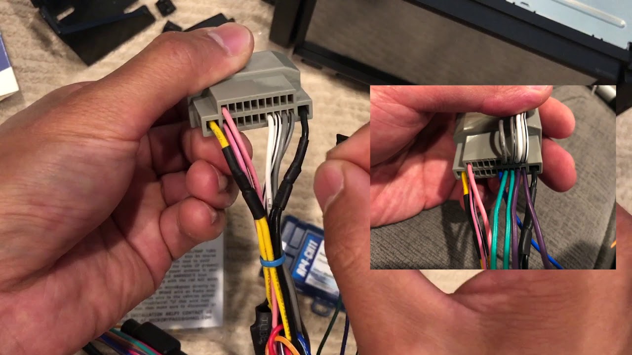 Sony XAV-AX3000 Wiring on 2010 JK Jeep with PAC RP4-CH11