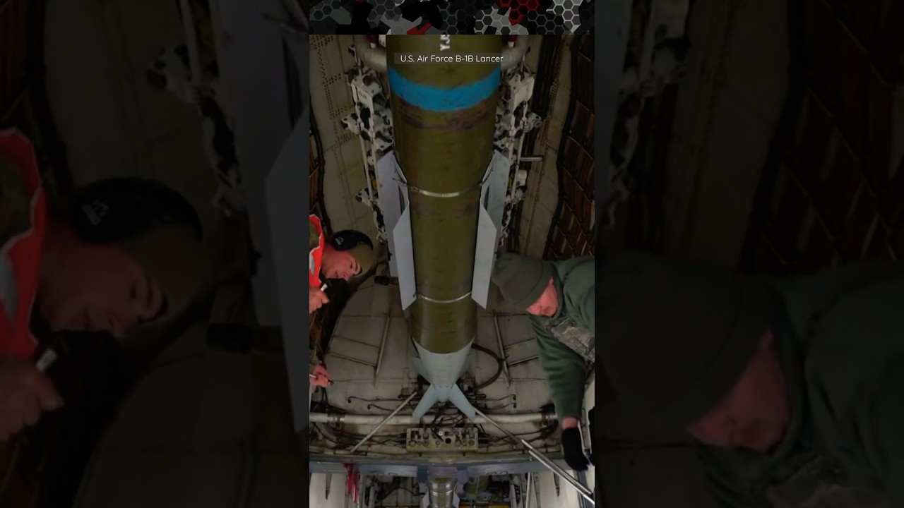 B-1B Bomber Weapons Loading - BONE