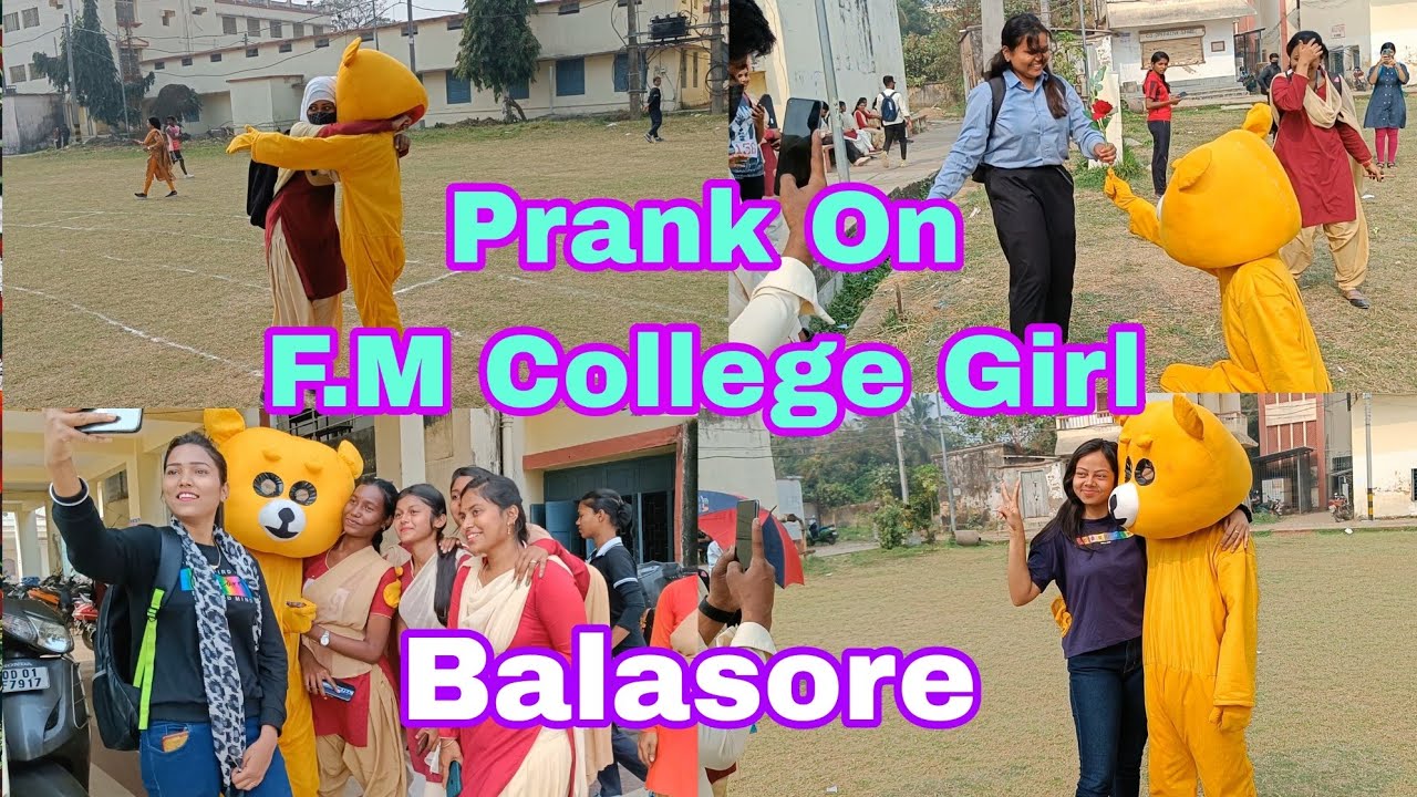 teddy bear prank on fm College Balasore / am action,sd teddy,bbs teddy