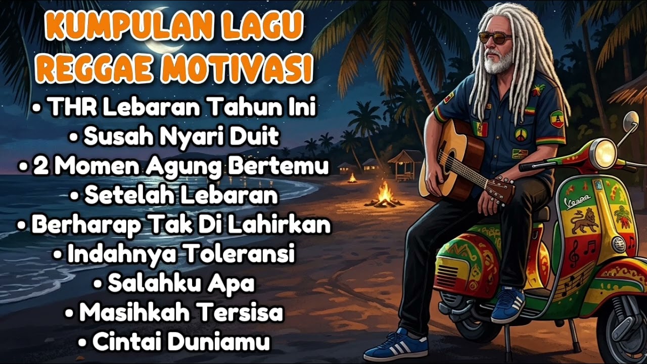 Kumpulan Lagu REGGAE MOTIVASI - Teman Kerja | Slow Reggae 🌴🌅🌊🎸🎶