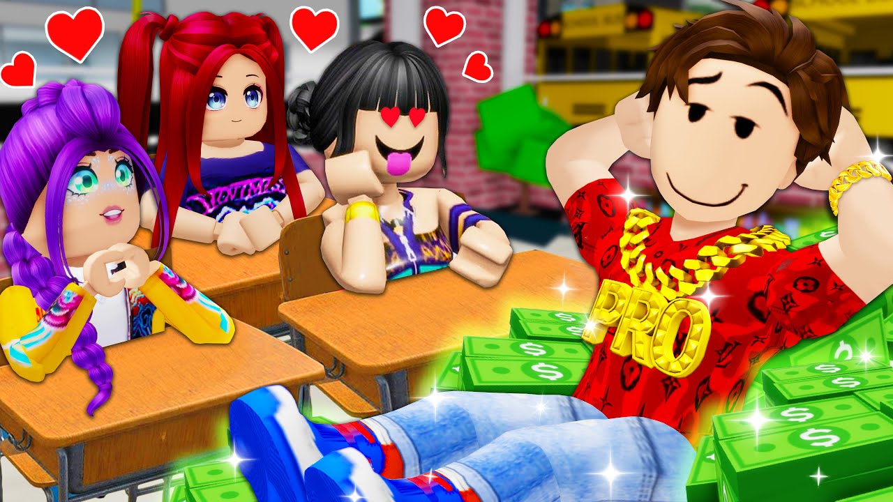 ROBLOX Brookhaven 🏡RP - FUNNY MOMENTS: Tony And The Crazy Class | Roblox Idol