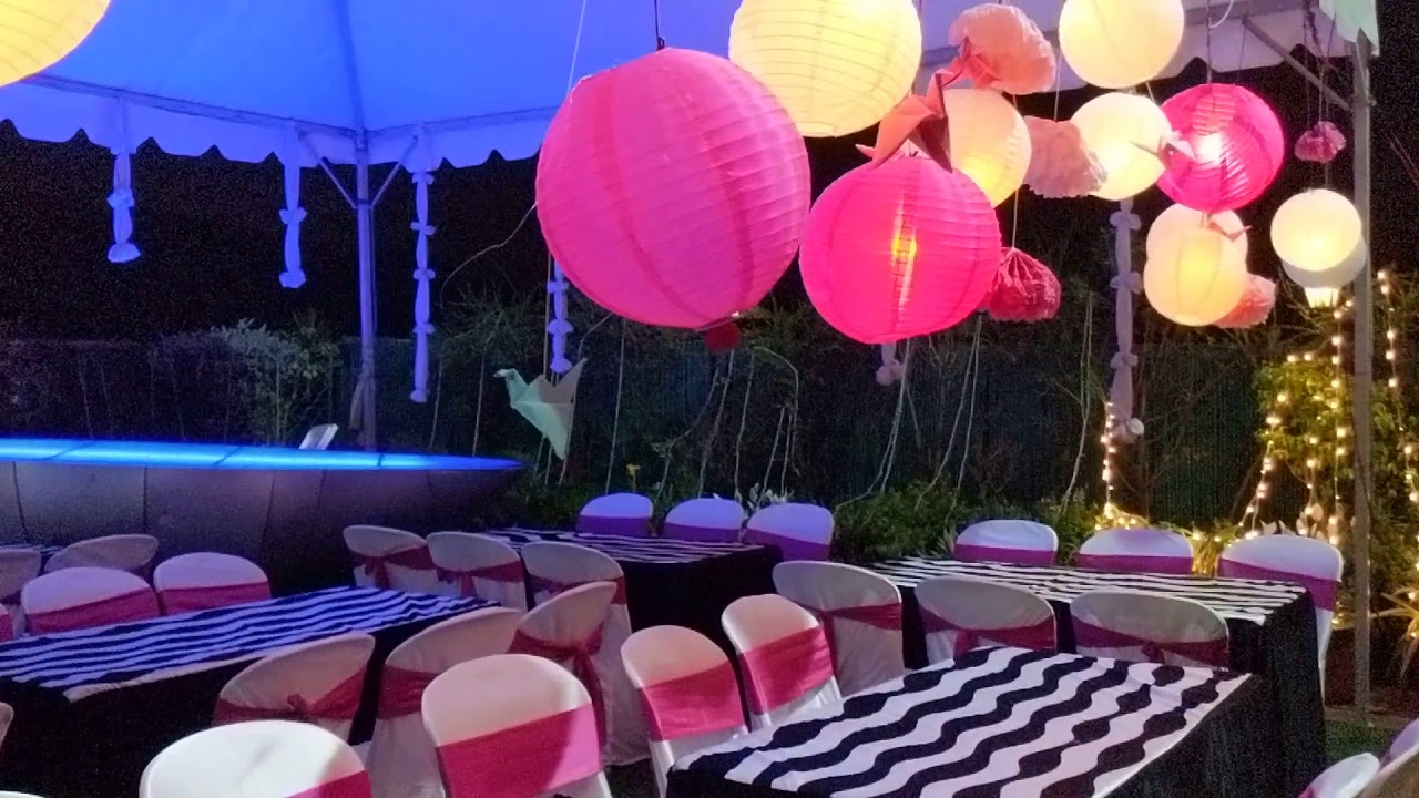 Wedding Reception at Terrace Garden Safina Banquets