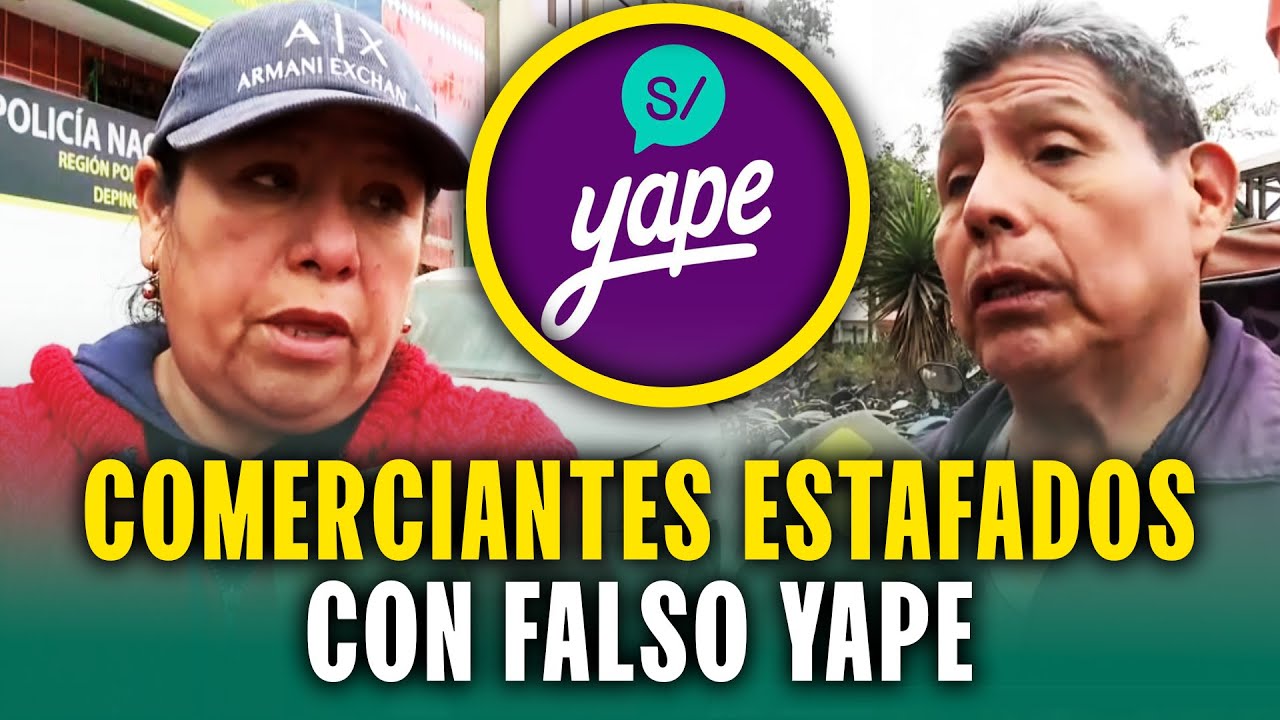 MÁS DE 40 COMERCIANTES ESTAFADOS CON FALSO YAPE EN SANTA ANITA