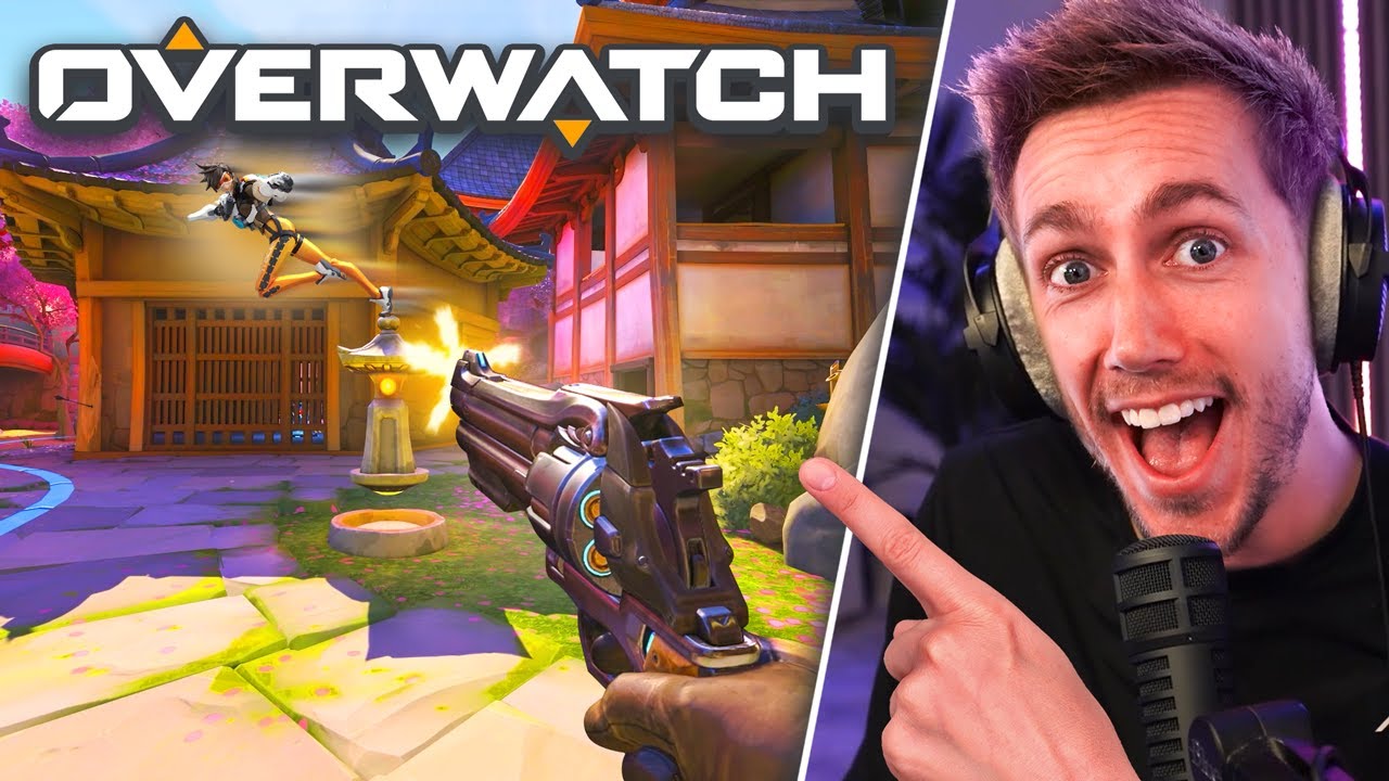I PLAYED THE FIRST EVER OVERWATCH!