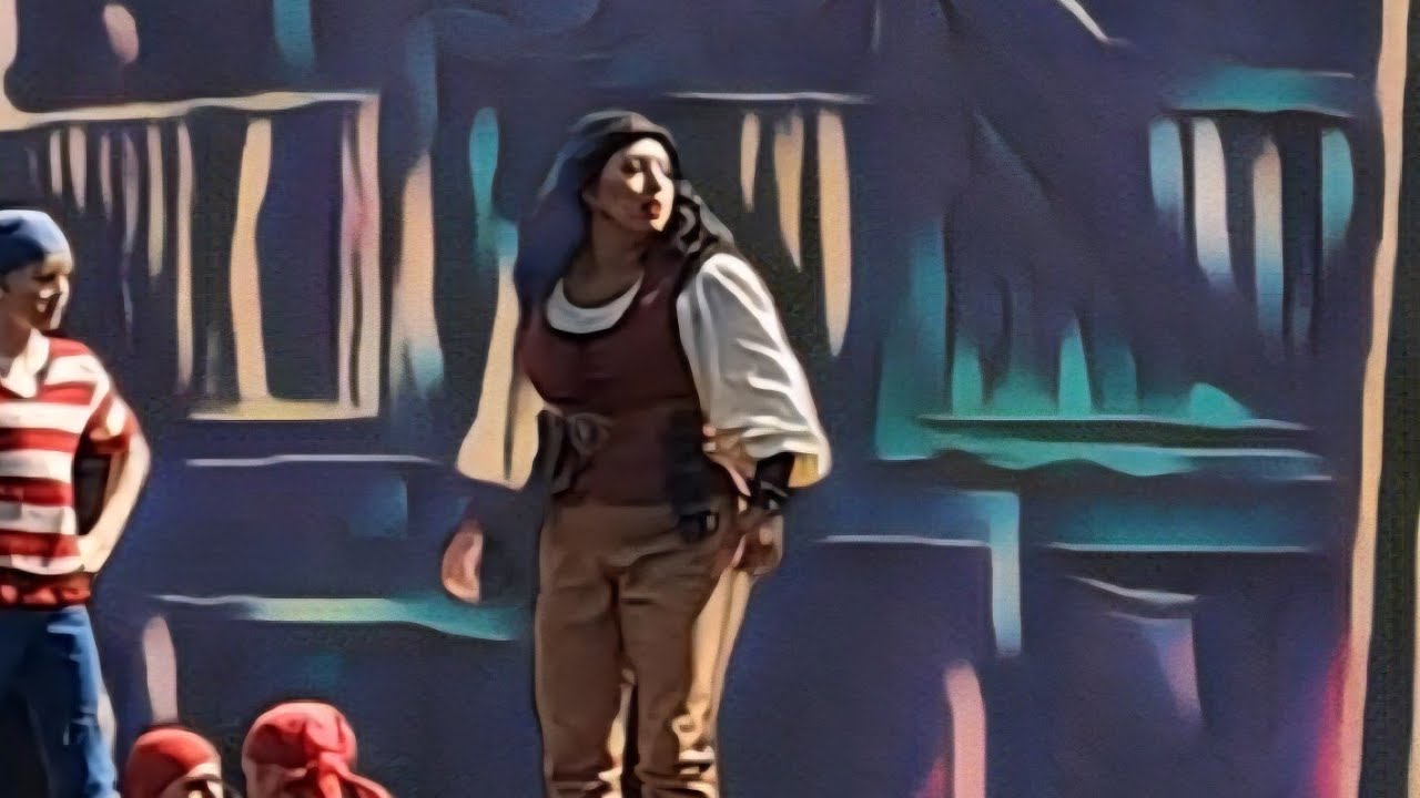 2/3 Captain Sabertooth Show in Kristiansand Zoo and Amusement Park /Dyreparken