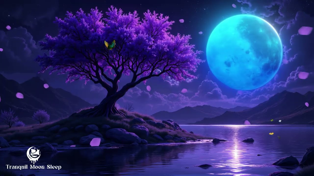 (No Ads) Deep Relaxation Music • Tranquil Moon Sleep • Fall Into Deep Healing Sleep Tonight