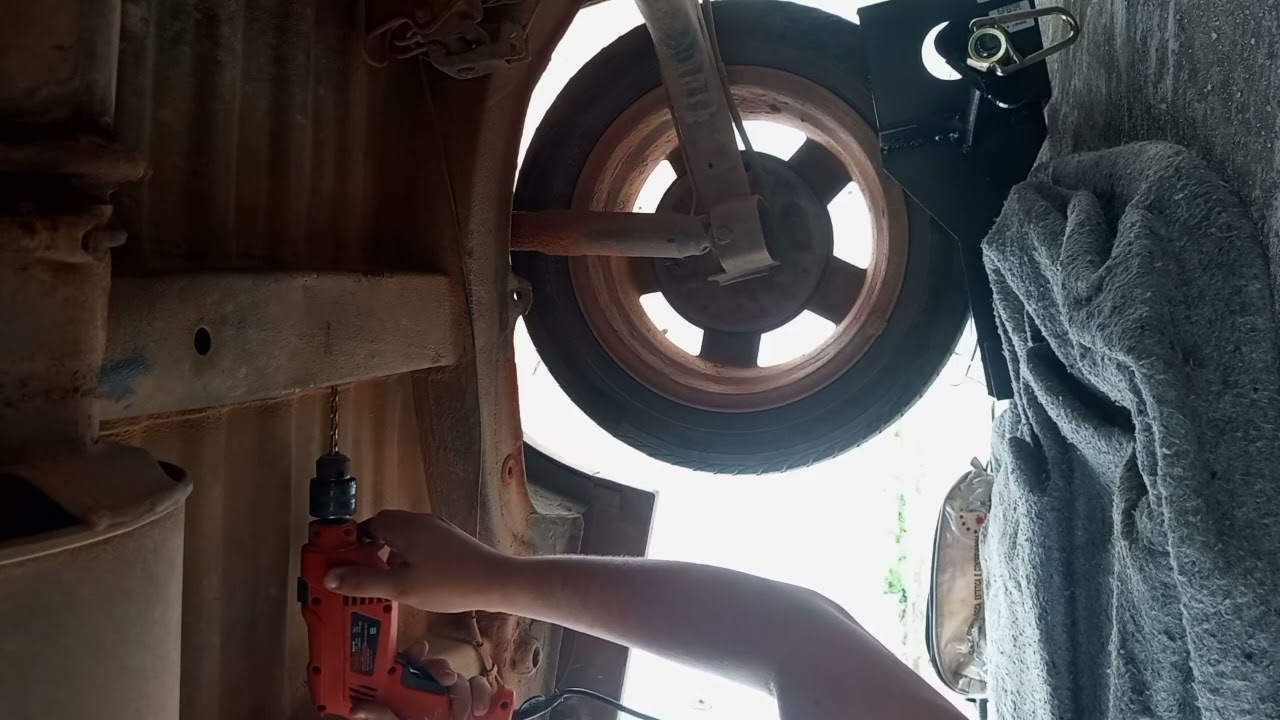 Suporte de Estepe para Saveiro G4
