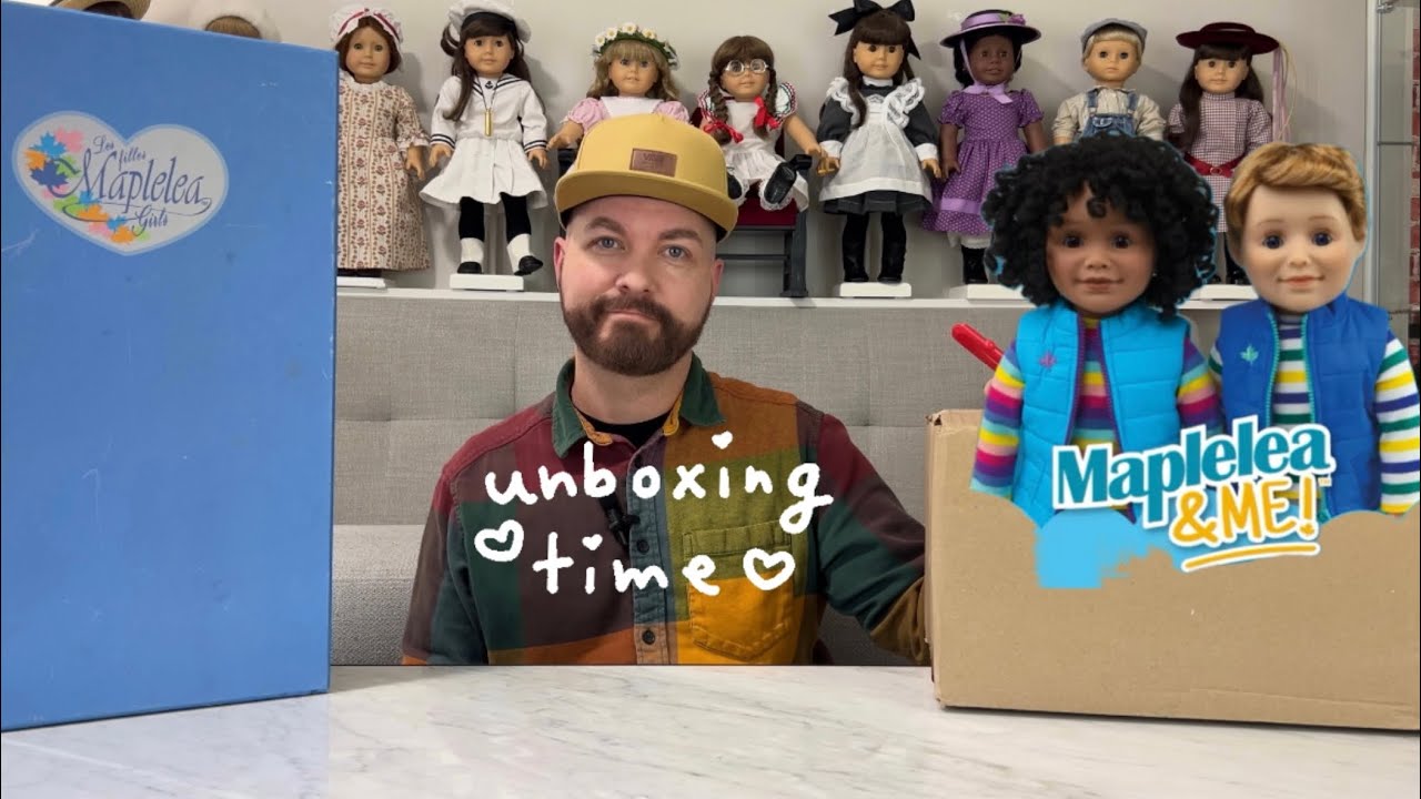 Распаковка куклы Maplelea со сравнением с American Girl