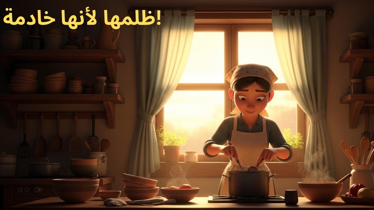 #قصة_مؤثرة_جدا ظلم الرجل الثري للخادمة الفقيرة… لكن الحقيقة التي ظهرت بعدها صدمت الجميع!