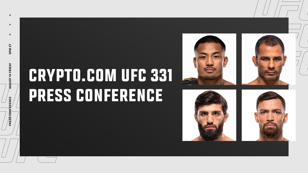 Пресс-конференция UFC 331 от Crypto.com