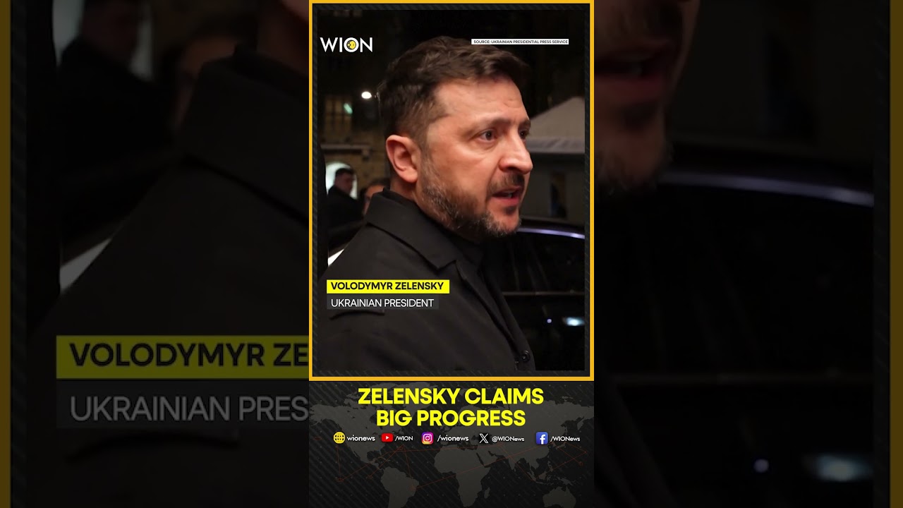 Russia-Ukraine War: Zelensky Hails &lsquo;Big Progress&rsquo; in Munich Talks on Ukraine War | WION Shorts