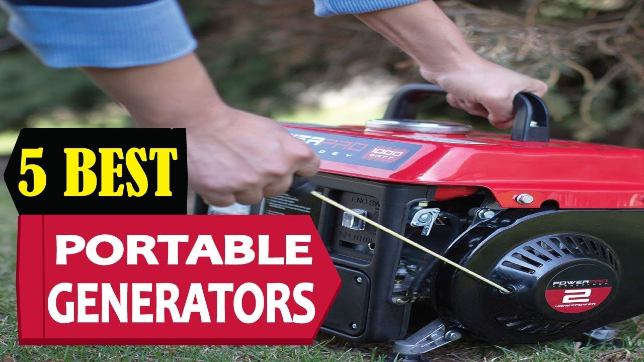 5 Best Portable Generators 2024 | Best Portable Generator Reviews | Top 5 Portable Generators