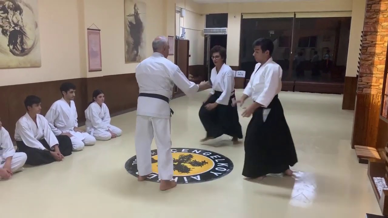 Futari Gake (Ninin Dori) Shihonage | Yetişkin Aikido | Genç Aikido |