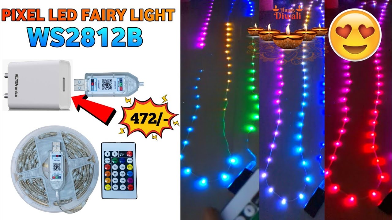Pixel led fairy light WS2812B || Order now || WhatsApp 7004336791 ||