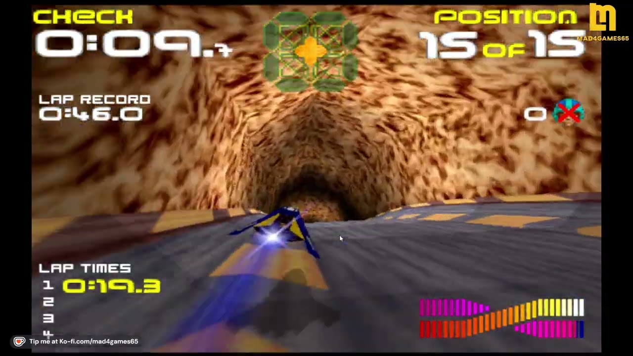 Ретро-игры - Wipeout 64 - N64